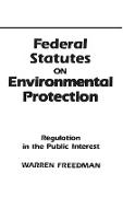 Federal Statutes on Environmental Protection