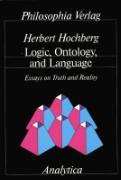 Logic, Ontology and Language