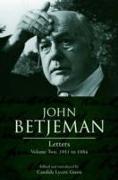 John Betjeman Letters