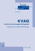 KVAG Krankenversicherungsaufsichtsgesetz
