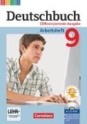 Deutschbuch, Sprach- und Lesebuch, Zu allen differenzierenden Ausgaben 2011, 9. Schuljahr, Arbeitsheft mit Lösungen und Übungs-CD-ROM
