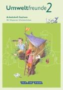 Umweltfreunde, Sachsen - Ausgabe 2016, 2. Schuljahr, Arbeitsheft, Mit Wegweiser Arbeitstechniken