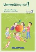 Umweltfreunde, Thüringen - Ausgabe 2016, 1. Schuljahr, Arbeitsheft, Mit Wegweiser Arbeitstechniken