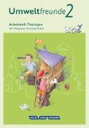 Umweltfreunde, Thüringen - Ausgabe 2016, 2. Schuljahr, Arbeitsheft, Mit Wegweiser Arbeitstechniken