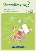 Umweltfreunde, Sachsen - Ausgabe 2016, 3. Schuljahr, Arbeitsheft, Mit Wegweiser Arbeitstechniken