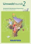 Umweltfreunde, Mecklenburg-Vorpommern - Ausgabe 2016, 2. Schuljahr, Arbeitsheft, Mit Wegweiser Arbeitstechniken