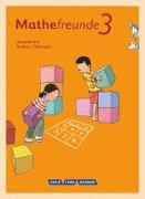 Mathefreunde, Ausgabe Süd 2015, 3. Schuljahr, Schülerbuch mit Kartonbeilagen