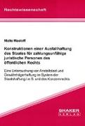 Konstruktionen einer Ausfallhaftung des Staates für zahlungsunfähige juristische Personen des öffentlichen Rechts