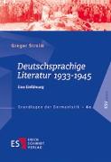 Deutschsprachige Literatur 1933-1945