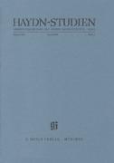 Haydn-Studien. Veröffentlichungen des Joseph Haydn-Instituts Köln. Band VIII, Heft 1, Juni 2000