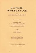 Grimm, Dt. Wörterbuch 1. Band 4. Lieferung