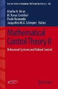 Mathematical Control Theory II