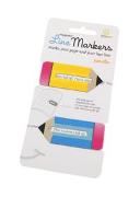 Line Markers (Pencils/Bleistifte) | Magnetische Lesezeichen | 2er Set