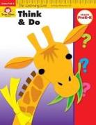 Learning Line: Think and Do, Prek - Kindergarten Workbook