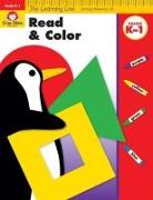 Learning Line: Read and Color, Kindergarten - Grade 1 Workbook