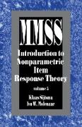 Introduction to Nonparametric Item Response Theory