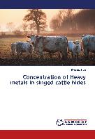 Concentration of Heavy metals in singed cattle hides