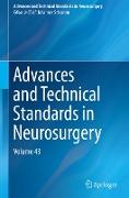 Advances and Technical Standards in Neurosurgery