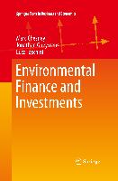 Environmental Finance and Investments