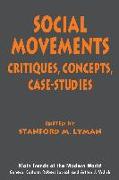 Social Movements: Critiques, Concepts, Case Studies