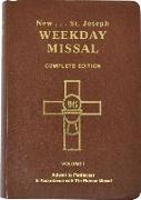 St. Joseph Weekday Missal (Vol. I / Advent to Pentecost)