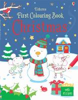 First Colouring Book Christmas