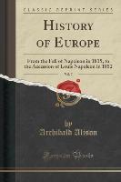 History of Europe, Vol. 7