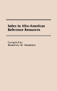 Index to Afro-American Reference Resources