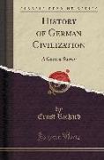 History of German Civilization