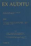 Ex Auditu - Volume 16: An International Journal for the Theological Interpretation of Scripture