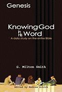 Knowing God in His Word-Genesis