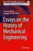 Essays on the History of Mechanical Engineering