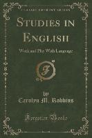 Studies in English