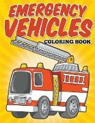 Emergency Vehicles Coloring Book