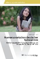 Numerusvariation deutscher Substantive