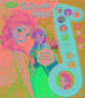 Frozen Elsa & Anna - Deluxe Music Note Songbook