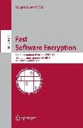 Fast Software Encryption