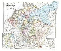Historische Karte: DEUTSCHLAND von 1792-1854 (Plano)