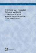 Enterprise Size, Financing Patterns, and Credit Constraints in Brazil: Analysis of Data from the Investment Climate Assessment Survey