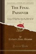 The Final Passover, Vol. 2