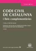 Codi Civil de Catalunya i lleis complementàries