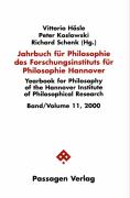 Jahrbuch für Philosophie des Forschungsinstituts für Philosophie Hannover