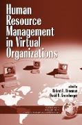 Human Resource Management in Virtual Organizations (PB)