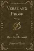 Verse and Prose