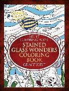 Adult Coloring Book - Stained Glass Wonders Coloring Book