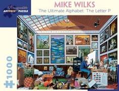 Mike Wilks the Ultimate Alphabet the Letter P 1000-Piece Jigsaw Puzzle