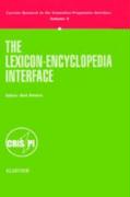 The Lexicon-Encyclopedia Interface