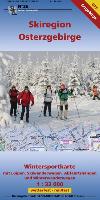 Wintersportkarte Skiregion Osterzgebirge