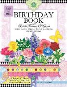 Birthday Book with Birth Flowers and Gems
