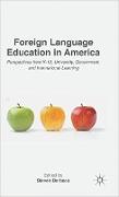 Foreign Language Education in America